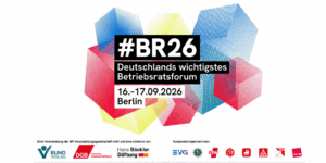 BR26 Betriebsratsforum Thüringen, 16-17.09.2026, Berlin, wichtige Gewerkschaftsveranstaltung für Mitarbeitende.