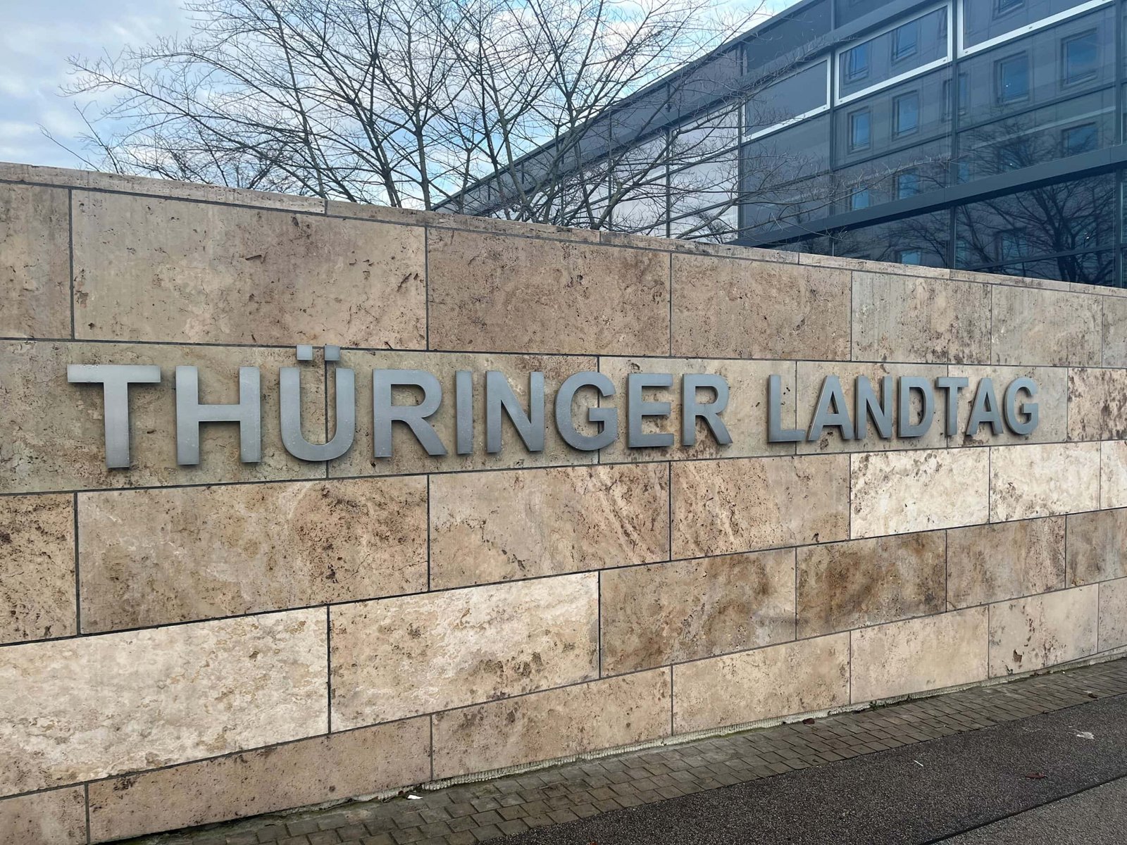 Thüringer Landtag Gebäude in Thüringen, Sitz des Parlaments und der politischen Entscheidungsfindung.
