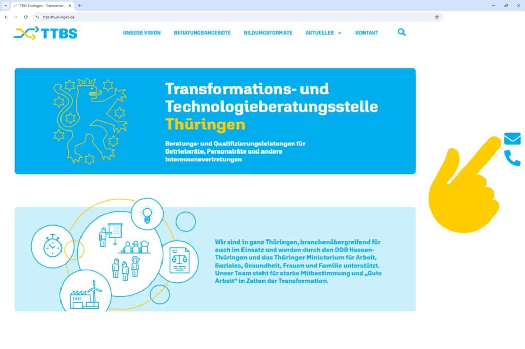 Innovatives Beratungsteam für Digitalisierung und Technologietransfer in Thüringen.