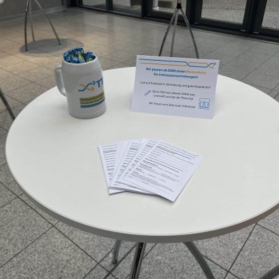 Stammtisch für Interessenvertretungen bei TTBS Thüringen, Austausch, Vernetzung und Gesprächsmöglichkeiten.