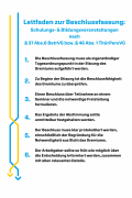 Leitfaden zur Beschlussfassung (1)